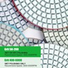 16PCS Wet Dry Diamond Polishing Pad Kit, 4 Inch Diamond