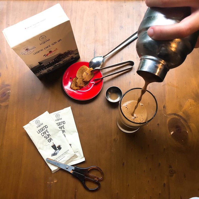TRUNG NGUYÊN LEGEND Cafe SUA DA Instant Coffee Single Served