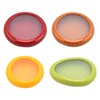 Generic 4pc Silicone Fruit And Vegetable Storage Container Set For