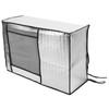 Silver AC Unit Cover Air Conditioner Unit Aluminum Foil Dustproof