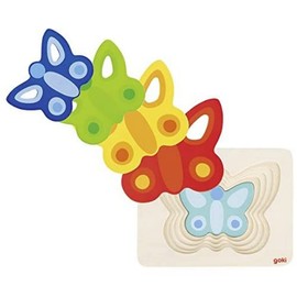 GOKI 57486 Butterfly II Puzzle, Colourful, Large