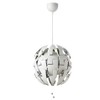 Ikea Ps 2014 Pendant Lamp, White, Silver Color 003.114.98