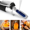 Honey Refractometer, XRCLIF Portable Hand Held Honey Tester with LCD