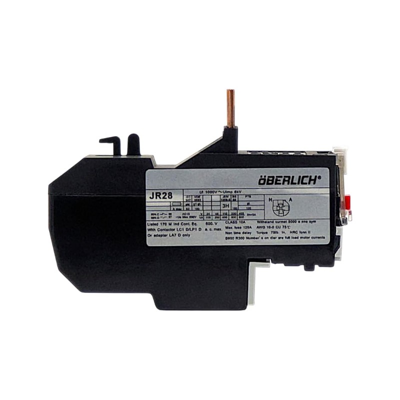 Oberlich – Relevador de Sobrecarga Térmica, 9-13 A, JR28-1316, para