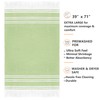 LINENOVA 100% Cotton Turkish Beach Towel 180x100cm, Sand Free Quick