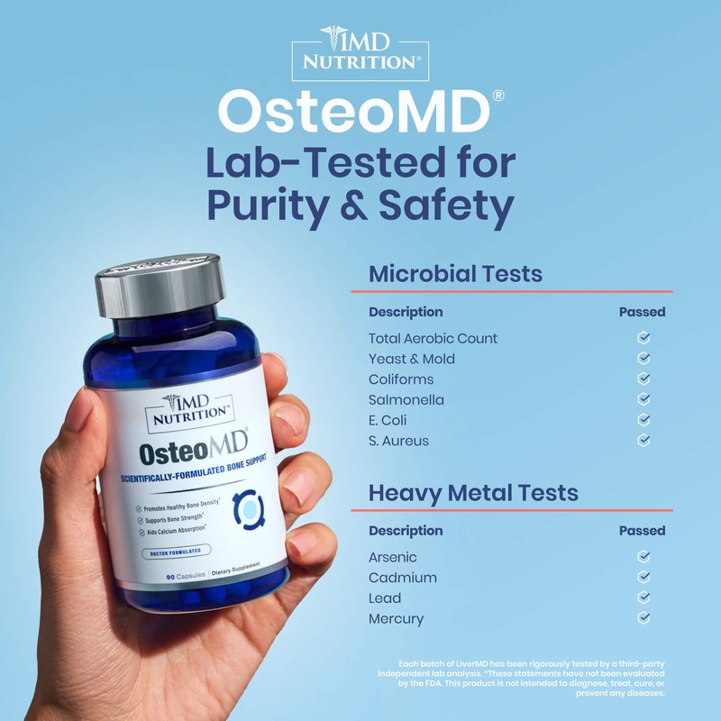 1MD Nutrition OsteoMD for Comprehensive Support - Supplement for Women