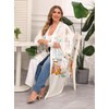 VOGMATE Kimono Bathrobe Women's Long Large Sizes Satin Dressing Gown