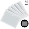Chinco 30 Pcs Self Adhesive Pockets, Bin Labels for Storage
