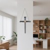 LeMeeOly Passion of Jesus Christ Crucifixion Nail, Metal Cross for
