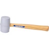 VAUGHAN Solid Rubber Mallet, Quality Rubber 20 oz Head, Made