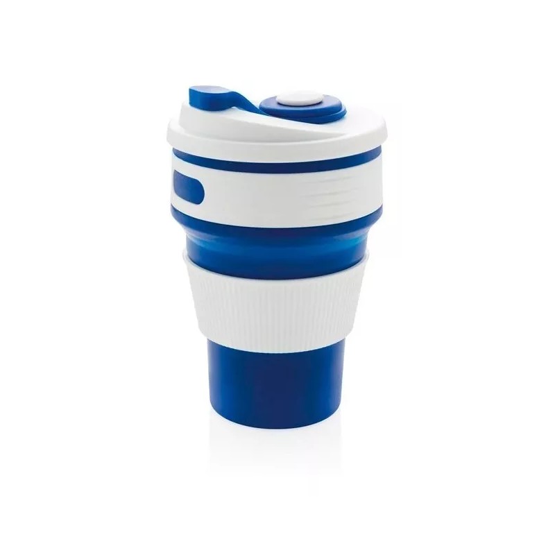 CL Vaso De De Silicon Plegable Con Manga Portatil Fold