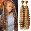 Deep Wave Bulk Hair For Braiding Hair No Weft 20