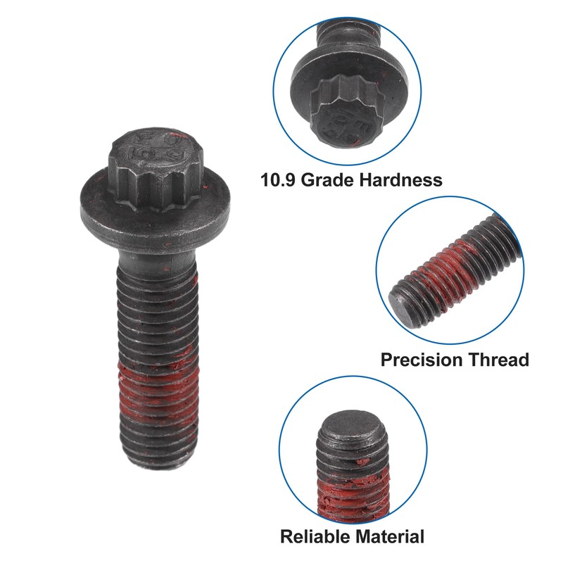 ACROPIX 3903834 Starter Mounting Bolts Fit for Dodge for Ram