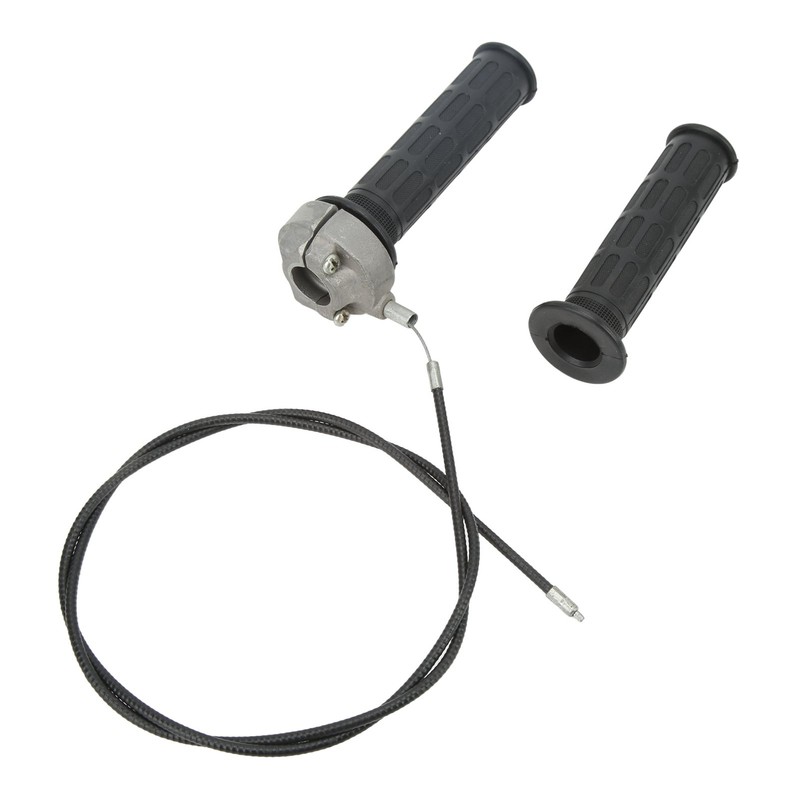 2PCs Twist Throttle Cable Handle Accelerator Handle Grips Replacement for