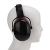 Hearing Protection Ear Muffs 24dB NRR Adjustable 360° Rotating Shell