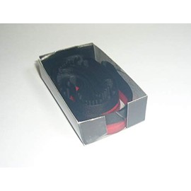 Time Clock, Red and Black, Set of 3, Refill Ribbon