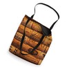 Wine Cork Photograph Pattern Tote Bag