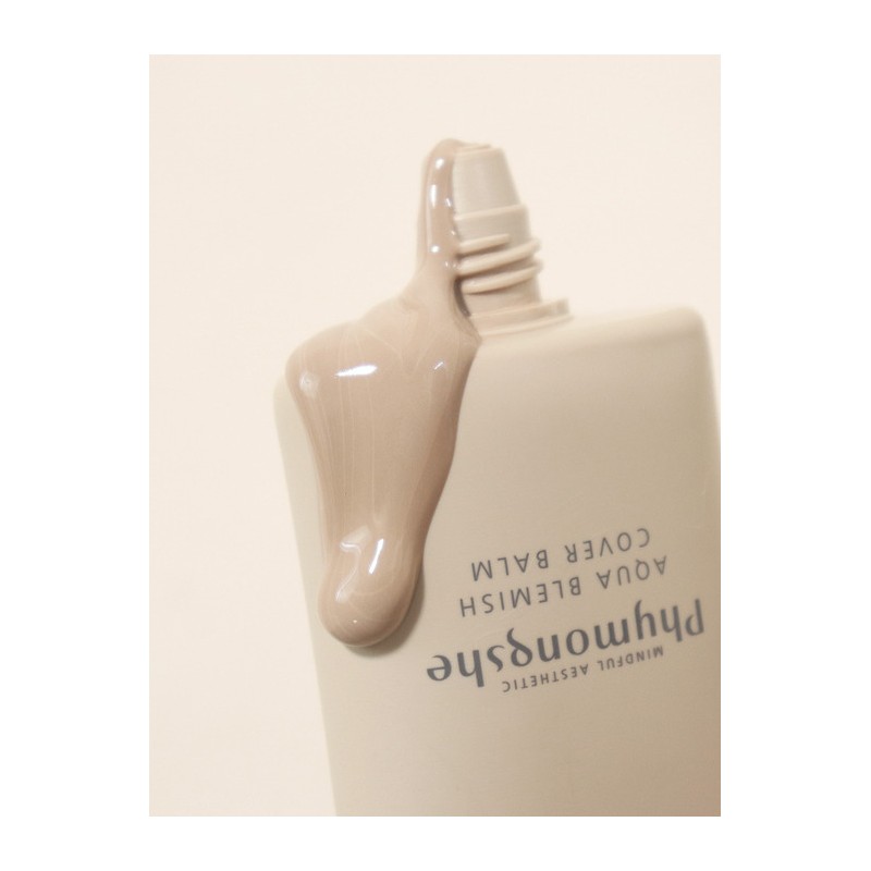 Pimonche Aqua Blemish Cover Balm 50ml (NEW Neutral Soft Beige