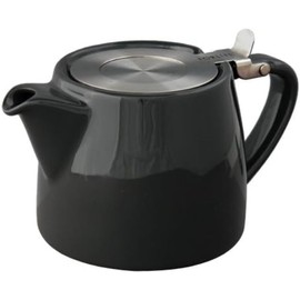 Forlife Stump Teapot Colour: Black. Capacity: 18 ounces / 510 ml.