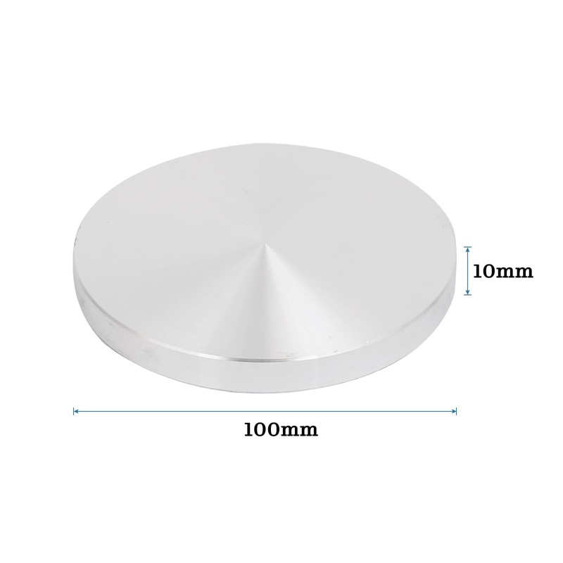 QUARKZMAN 100 mm Aluminium Disc x 1 Piece Circular Discs
