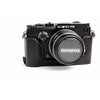 SIUTATDSH Camera Case, Grained Cowhide Leather, Compatible with Olympus Olympus