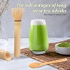 3Pcs Bamboo Matcha Whisk Scoop Set for Tea Lovers Beginners