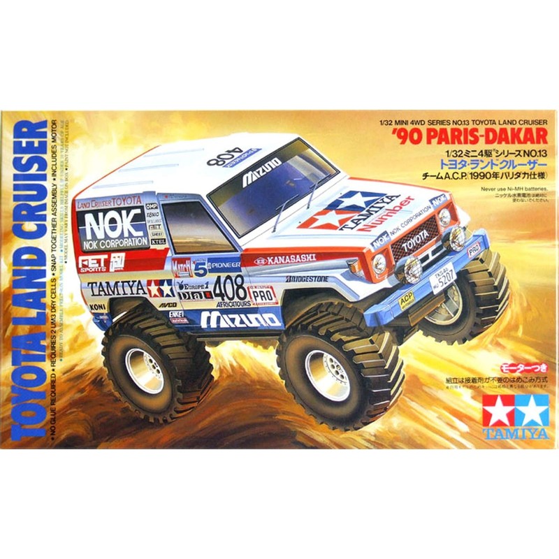 Tamiya Comical Mini 4WD Series No. 13 Land Cruiser 1990