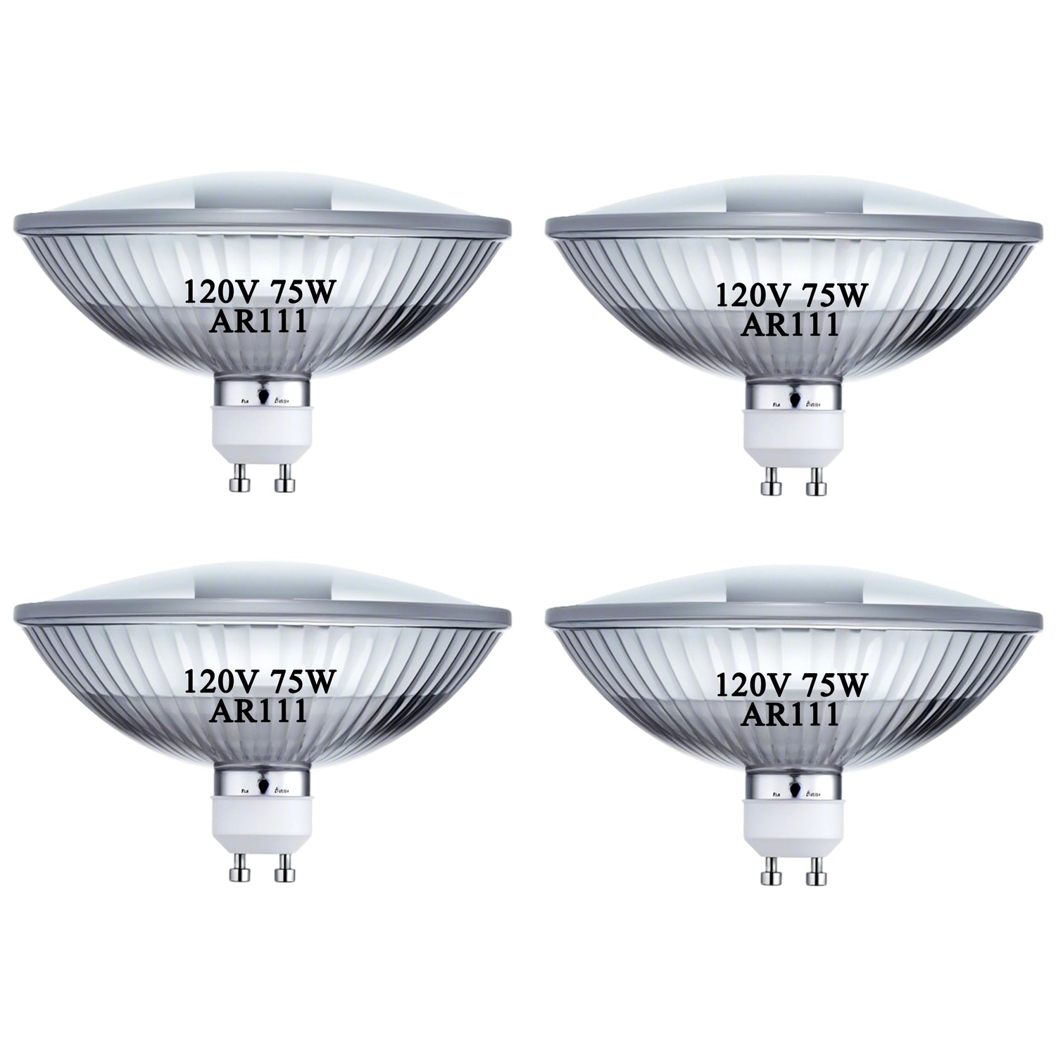 MISDOOD R111/GU10/FL 75W Flood Light Bulb Halogaen Bulb,R111/GU10/FL ...