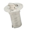 Marine Boat Deck Filler with Keyless Cap Stainless Steel Mirror