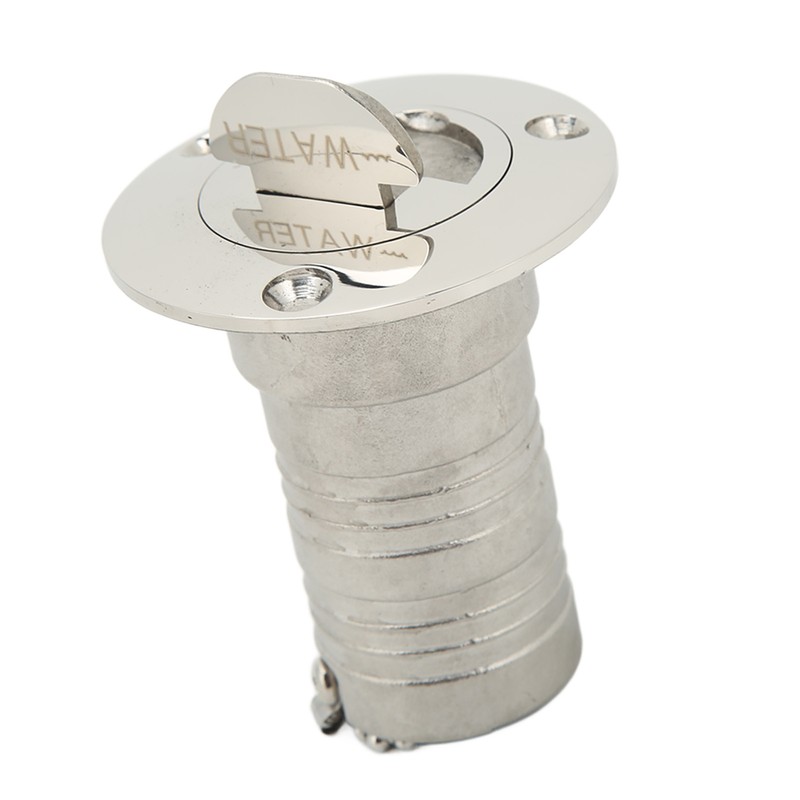 Marine Boat Deck Filler with Keyless Cap Stainless Steel Mirror