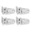 4 Pcs Boat Hinge Thickened 316 Stainless Steel Mirror Polished