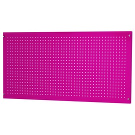 The Original Pink Box PB2448PB 24-Inch by 48-Inch 18G Steel Peg Board, Pink