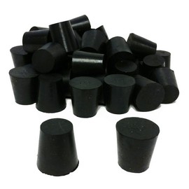 GSC International RS-3 Rubber Stoppers, Size 3, Solid (1-Pound Pack)