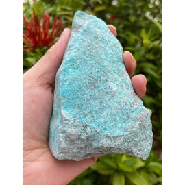 GAF TREASURES GAF TREASURES XL Raw Chrysocolla, 3-4" Natural Rough Chrysocolla, Chrysocolla Rough, Chrysocolla Healing Rough Crystal (Chrysocolla, 0.5-1 lb)