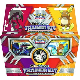 Pokémon TCG: Sun & Moon Trainer Kit Lycanroc & Alolan Raichu Card Game