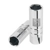 Truper D-3820-B, Dados para bujía de 6 puntas std, 5/8"