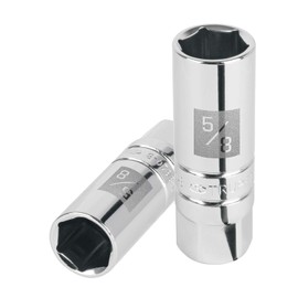 Truper D-3820-B, Dados para bujía de 6 puntas std, 5/8"