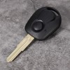 KSTE 2 Buttons Black Remote Key Case Fits for SsangYong