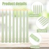 Whaline 8Pcs 10 Inch Sage Green Spiral Taper Candles Dripless