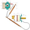 Thermostat Set Regulation 0-200ºC Fryer