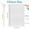Straight Line Stencil Ruler Lettering Guide Transparent Model Calligraphy for