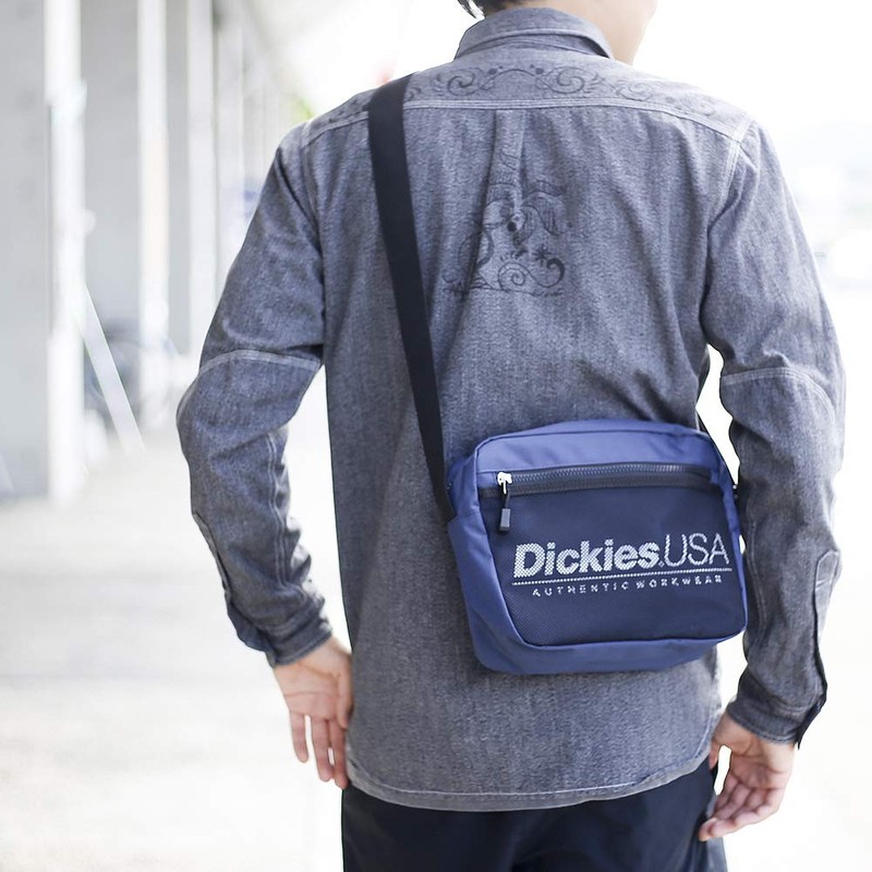 Dickies Splogo USA Shoulder Bag with Dwears Sticker Sacoche Messenger