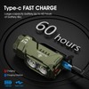 WUBEN E7 Mini linterna recargable de 1800 lúmenes con imán