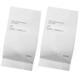 IOPE 아이오페 에어쿠션 커버 리필15g x2개 21C 쿨바닐라 IOPE Air Cushion Cover Refill 15g x 2pcs 21C Cool Vanilla