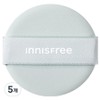 Innisfree no-sebum powder cushion puff, sky blue, 5 pieces / 이니스프리 노세범 파우더 쿠션 퍼프, 스카이블루, 5개