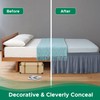 Biscaynebay Wrap Around Bed Skirts for King & Cal King