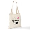 CafePress Hammond Indiana Butterfly Tote Bag Reusable Natural Beige Canvas