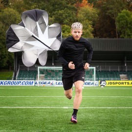 Running Parachute,56 Inch Speed Parachute Resistance Parachute Speed Training Parachute with Adjustable Strap Running Sprint Chute for Improving Speed Stamina Strength Football Soccer Drilling