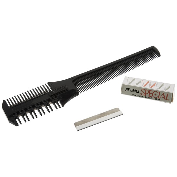 ShearsDirect Black Carving Comb, 1.1 Ounce