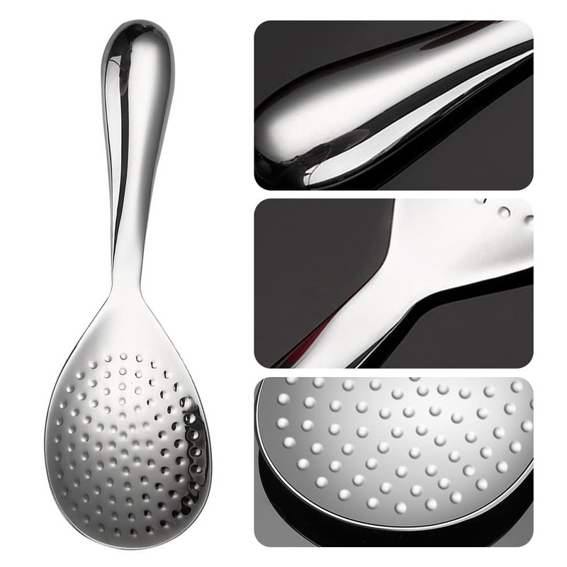 Rice Serving Spoon Stainless Steel Rice Paddle Scoop Non-Stick Rice